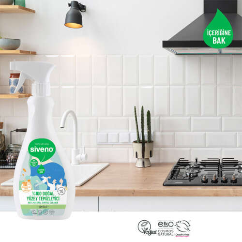 Siveno Doğal Yüzey Temizleyici 500 ml - 4