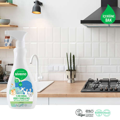 Siveno Doğal Yüzey Temizleyici 500 ml - 4