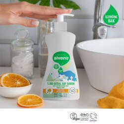 Siveno El ve Vücut İçin Portakal Yağlı Doğal Sıvı Sabun 300 ml - 3