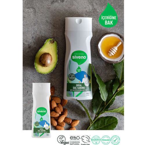 Siveno Erkekler İçin Defne Yağlı Doğal Saç Sabunu 300 ml - 5
