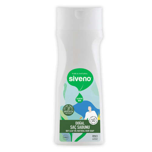 Siveno Erkekler İçin Defne Yağlı Doğal Saç Sabunu 300 ml - 2