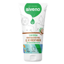 Siveno Hindistan Cevizi Yağlı El ve Vücut Kremi 50 ml - 1