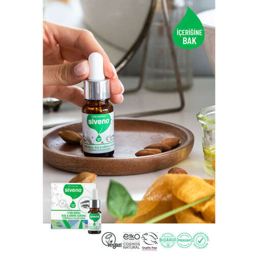 Siveno Kaş ve Kirpik Güçlendirici Doğal Serum 10 ml - 4