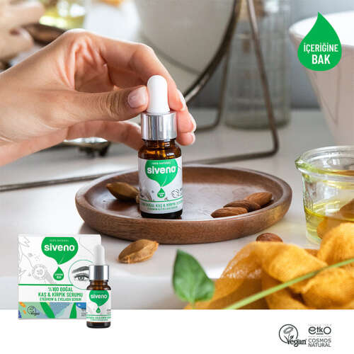 Siveno Kaş ve Kirpik Güçlendirici Doğal Serum 10 ml - 4