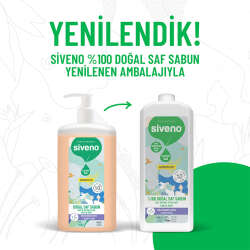 Siveno Lavanta Yağlı Doğal Sıvı Sabun 1L - 4