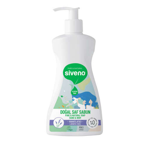 Siveno Lavanta Yağlı Doğal Sıvı Sabun 300 ml - 2