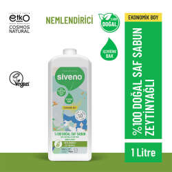 Siveno Zeytinyağlı Nemlendirici Doğal Saf Sabun 1L - 2