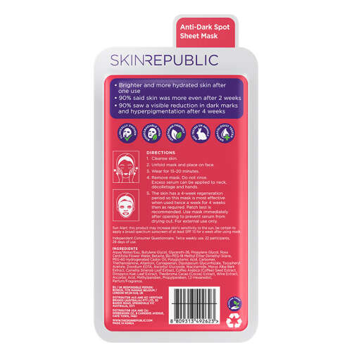 Skin Republic Brightening Vitamin C Face Mask Sheet 25 ml - 2