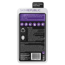 Skin Republic Bubble Purifying + Charcoal Face Mask Sheet 25 ml - 2