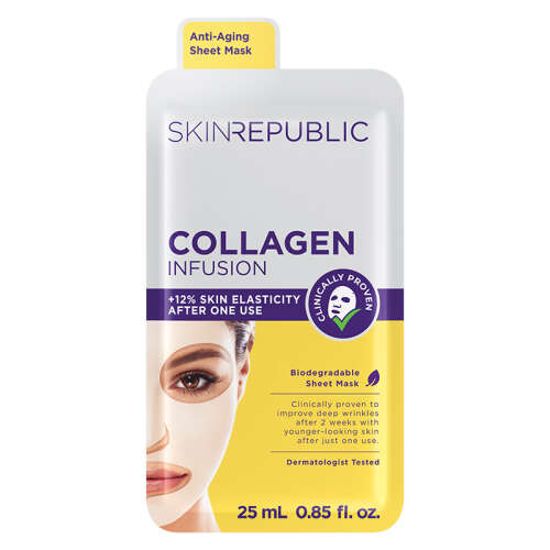 Skin Republic Collagen Infusion Face Mask Sheet 25 ml - Skin Republic