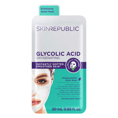 Skin Republic Glycolic Acid Oxygenating Face Mask 20 ml - Skin Republic