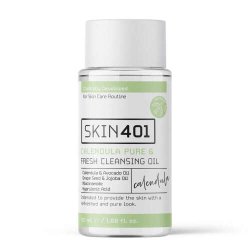 Skin401 Calendula Pure Fresh Cleansing Oil 50 ml (Seyahat Boy) - Skin401