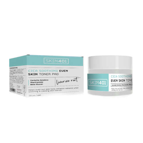 Skin401 Cica Soothing Even Skin Toner Ped 100 pcs - Skin401