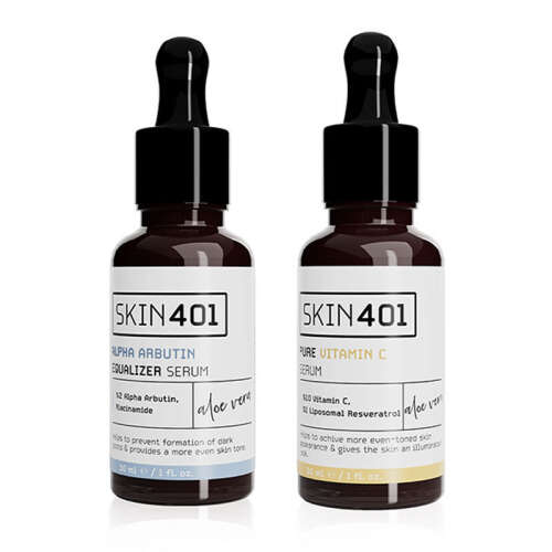 Skin401 Cilt Aydınlatmaya Yardımcı Serum Seti - 1