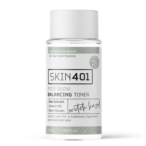 Skin401 Rice Glow Balancing Tonik 50 ml (Seyahat Boy) - 1