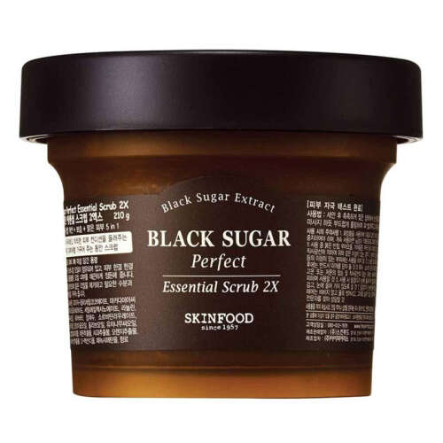 Skinfood Black Sugar Perfect Essential Scrub 2X Maske 210 gr - 1