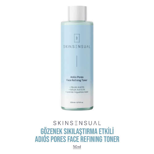 Skin Sensual Adios Pores Face Refining Toner 200 ml - 2