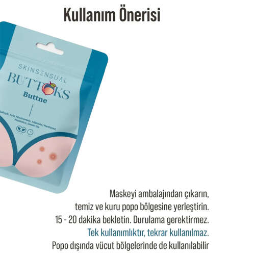SkinSensual Buttoks Buttne Vücut Maskesi 50 ml - 3