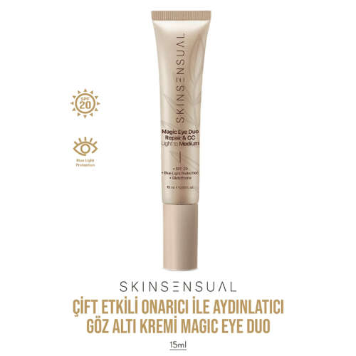Skin Sensual Magic Eye Duo Repair-CC Light to Medium Göz Altı Kremi 15 ml - 2