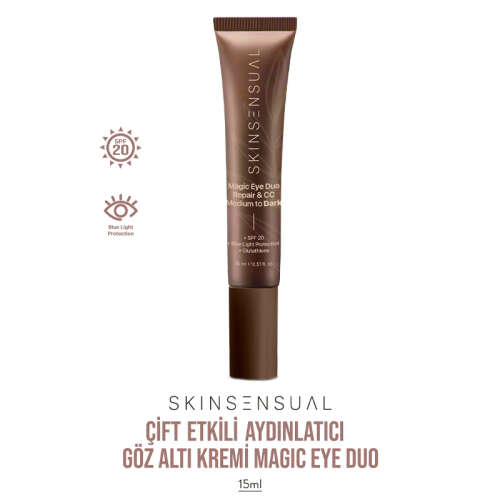 Skin Sensual Magic Eye Duo Repair-CC Medium to Dark Göz Altı Kremi 15 ml - 2