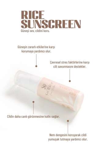 So Rice Rice Sunscreen 50 ml - So Rice
