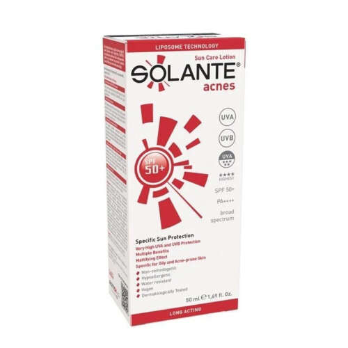 Solante Acnes Sun Care Lotion SPF 50+ 50 ml - 2