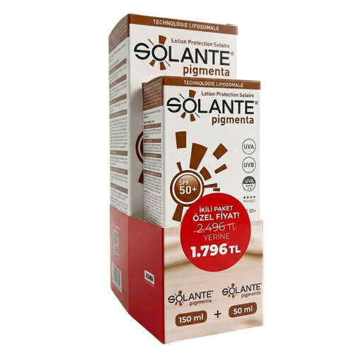 Solante Pigmenta Sun Care Lotion İkili Paket - 1