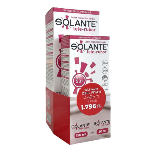 Solante Telerubor Sun Care Lotion İkili Paket - 1