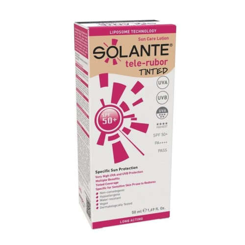 Solante Telerubor Tinted SPF 50+ Losyon 50 ml - 2