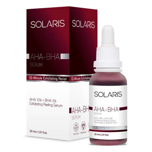 Solaris Cilt Tonu Eşitleyici AHA BHA Serum 30 ml - Solaris