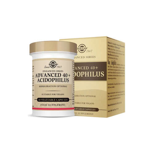 Solgar Advanced 40 Acidophilus 60 Kapsül - Solgar