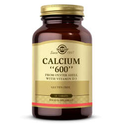Solgar Calcium 600 - Oyster Shell - Takviye Edici Gıda 60 Tablet - 1
