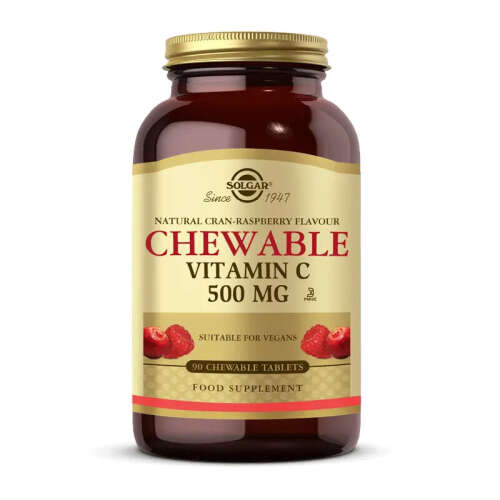 Solgar Chewable Vitamin C 500 mg 90 Tablet - Solgar