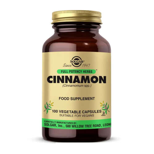 Solgar Cinnamon 100 Kapsül - Solgar