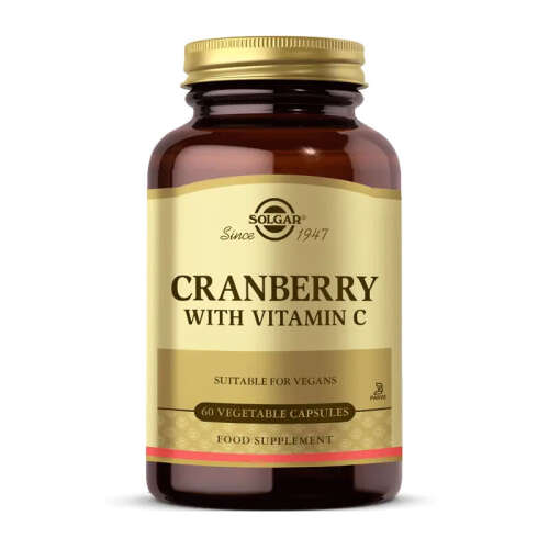 Solgar Cranberry With Vitamin C 60 Kapsül - Solgar