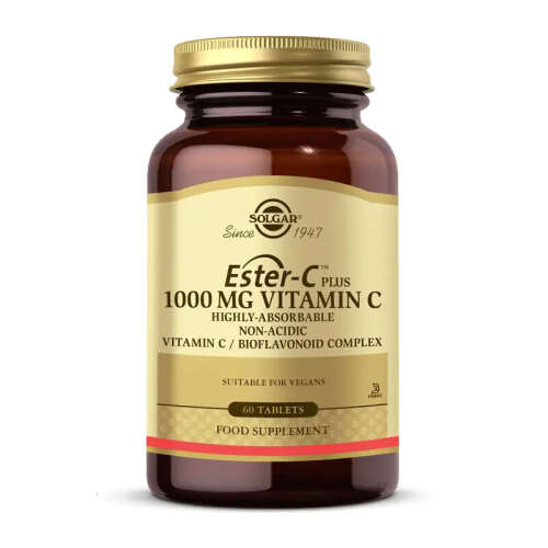 Solgar Ester-C Plus 1000 mg 60 Kapsül - Solgar