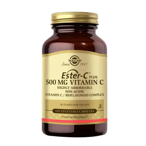 Solgar Ester-C Plus 500 mg 100 Kapsül - Solgar