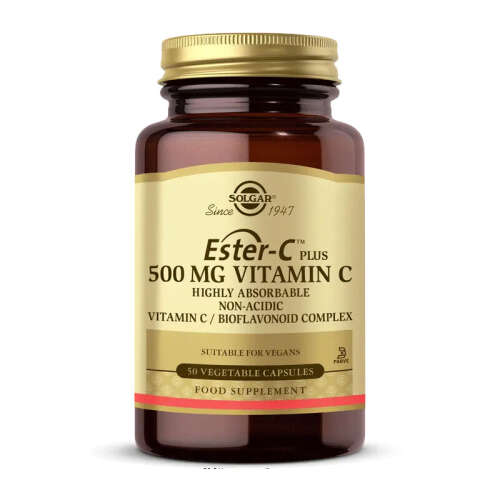 Solgar Ester-C Plus 500 mg 50 Kapsül - Solgar
