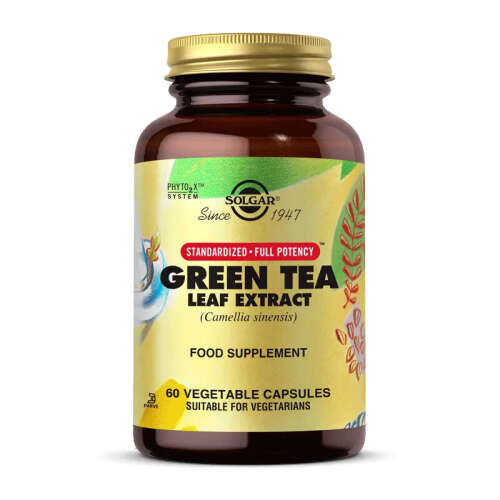 Solgar Green Tea Leaf Extract 60 Kapsül - Solgar