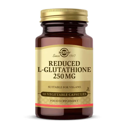Solgar L-Glutathione 250 mg (Reduced) 30 Kapsül - 1