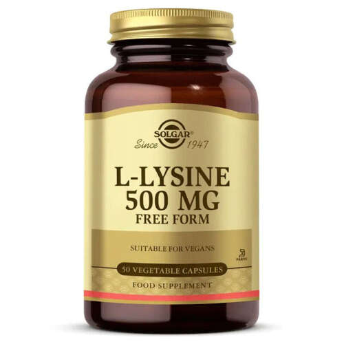 Solgar L-Lysine 500 Mg 50 Kapsül - Solgar