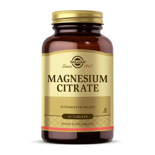 Solgar Magnesium Citrate 200 mg 60 Tablet - 1
