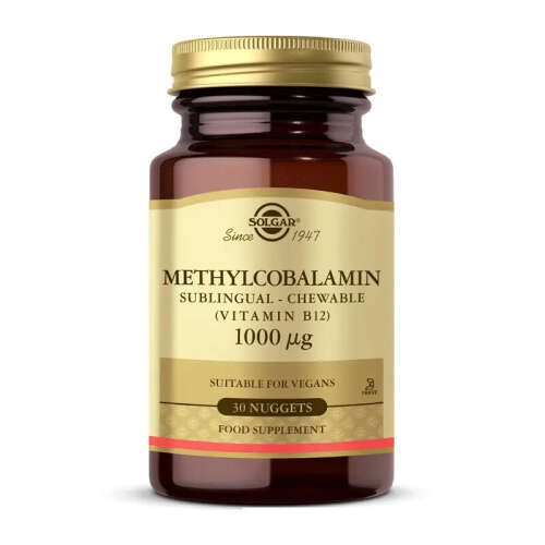 Solgar Methylcobalamin (B12) 1000 mcg 30 Dilaltı Tablet - Solgar