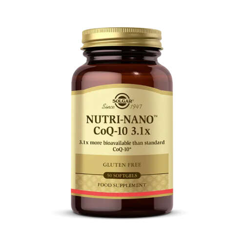 Solgar Nutri Nano™ CoQ 10 3.1x 50 Tablet - Solgar