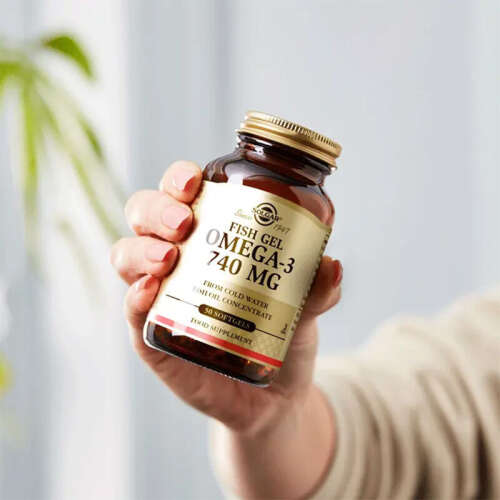 Solgar Omega-3 740 Mg Fish Gel 50 Yumuşak Jelatinli Kapsül - 3