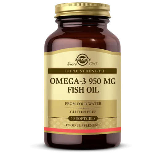 Solgar Omega 3 950 mg 100 Yumuşak Jelatinli Kapsül - 1