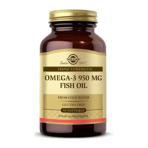 Solgar Omega 3 950 mg 50 Yumuşak Jelatinli Kapsül - Solgar