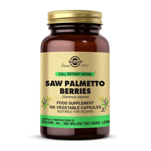 Solgar Saw Palmetto Berries 100 Kapsül - Solgar
