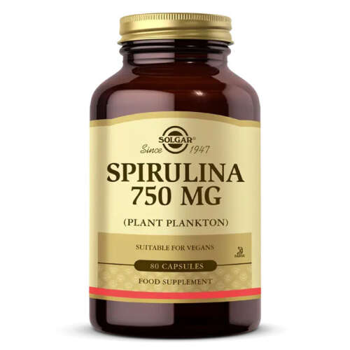 Solgar Spirulina 750 Mg 80 Kapsül - Solgar