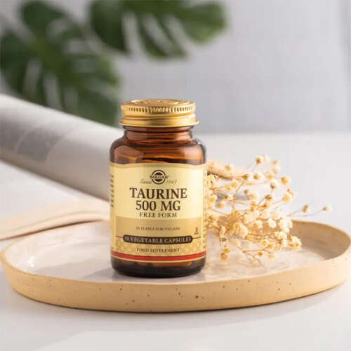 Solgar Taurine 500 Mg 50 Bitkisel Kapsül - 3